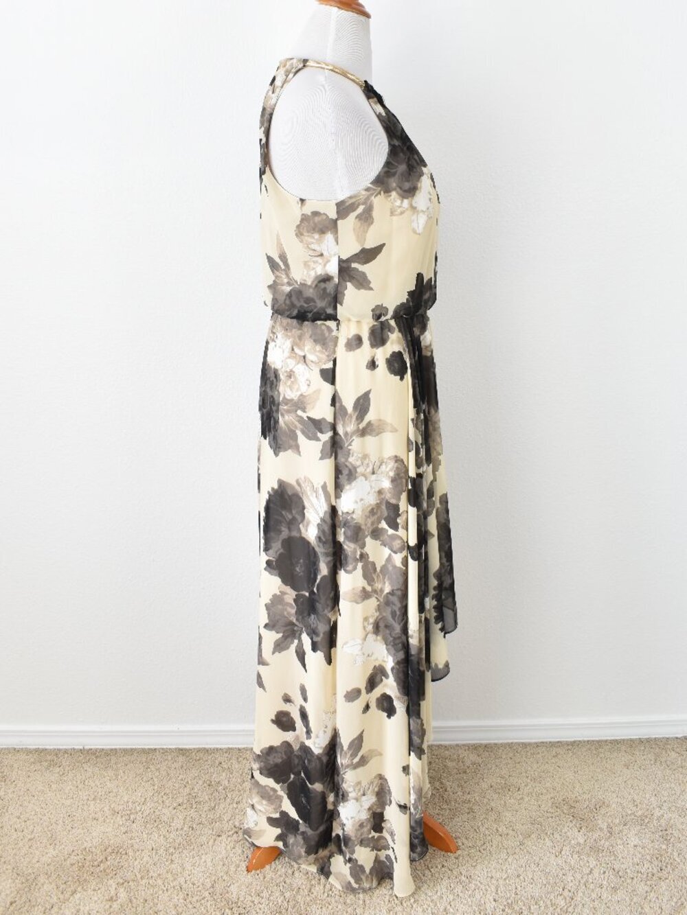 Eliza J Floral High Low Chiffon Floral Formal Dress NEW - 12 - Picture 9 of 11